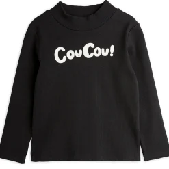 Coucou Long Sleeve T-Shirt in Black by Mini Rodini