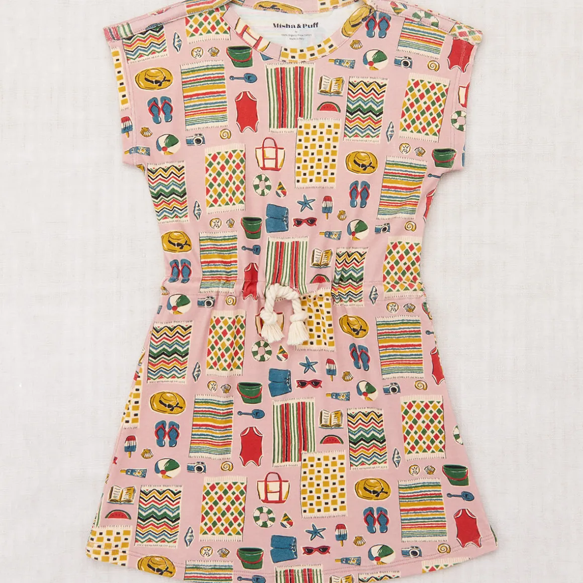 Cover Up Dress in Parfait Beach Day by Misha & Puff