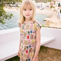 Cover Up Dress in Parfait Beach Day by Misha & Puff