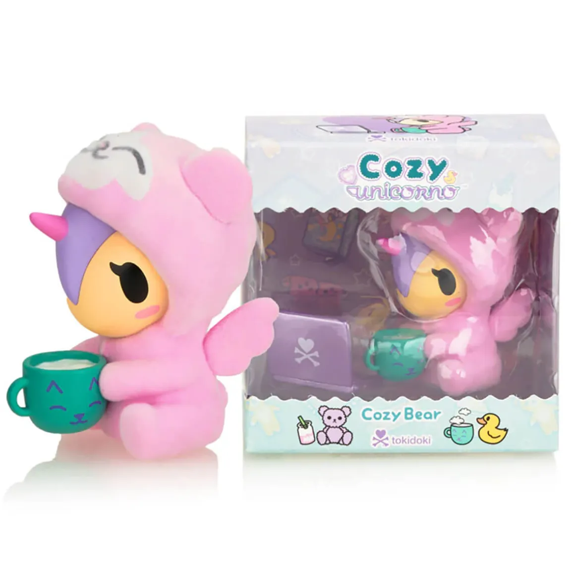 Cozy Unicorno Cozy Bear Figure (Special Edition) by Tokidoki