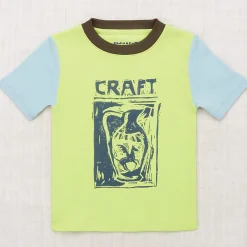 Craft Ringer Tee in Limeade by Misha & Puff