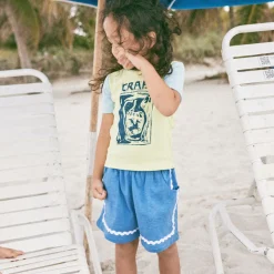 Craft Ringer Tee in Limeade by Misha & Puff