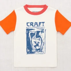 Craft Ringer Tee in Marzipan by Misha & Puff