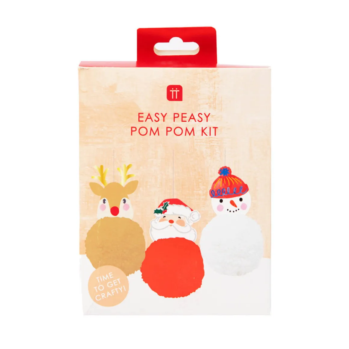 Craft With Santa Make Your Own Christmas Pom Pom Decorations by Talking Tables