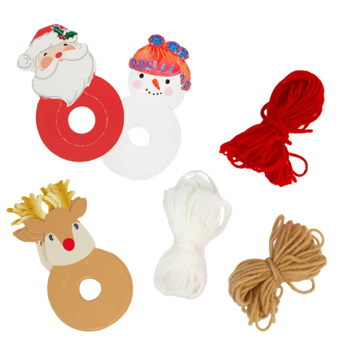 Craft With Santa Make Your Own Christmas Pom Pom Decorations by Talking Tables