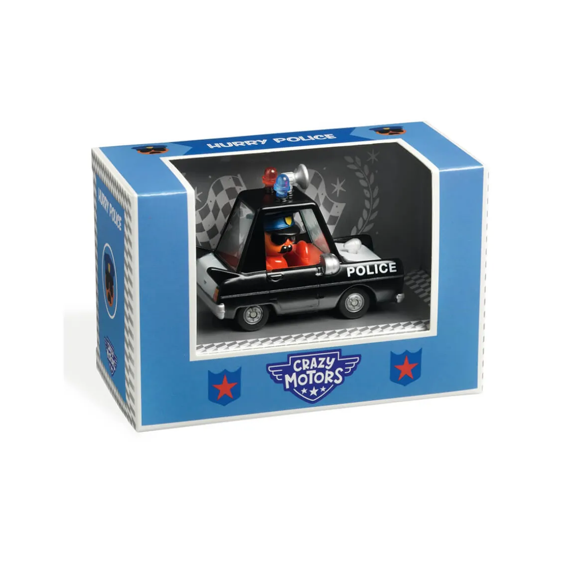 Crazy Motors Hurry Police Car by Djeco