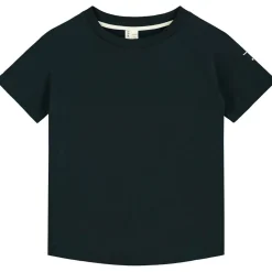 Crew Neck T Shirt in Nearly Black by Gray Label