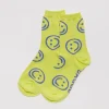 Crew Socks in Citron Happy by Baggu