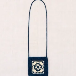 Crochet Afghan Bag in Celestial by Misha & Puff