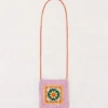 Crochet Afghan Bag in Spring Gamberetto by Misha & Puff