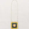 Crochet Big Square Bag in Iris Confetti by Misha & Puff