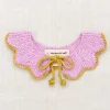 Crochet Flower Collar in Pink Lilac by Misha & Puff