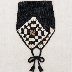 Crochet Headwarmer in Carbon by Misha & Puff