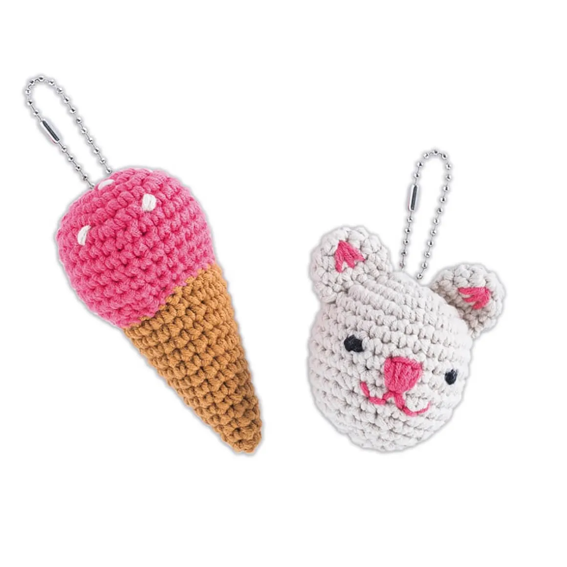 Crochet Keyrings Craft Kit by Janod