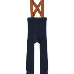Cuno Tights in Classic Navy / Golden Caramel by Liewood
