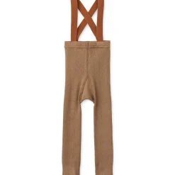 Cuno Tights in Classic Oat / Golden Caramel by Liewood