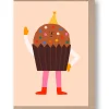 Cupcake Greetings Card by Rumble Cards