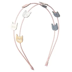 Cute Cat Double Alice Band by Mimi & Lula