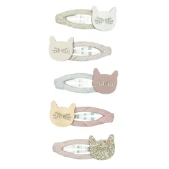 Cute Cats Mini Clic Clac Hair Clips by Mimi & Lula