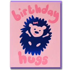 Cute Hedgehog Greetings Card by Emma Emmerson for 1973