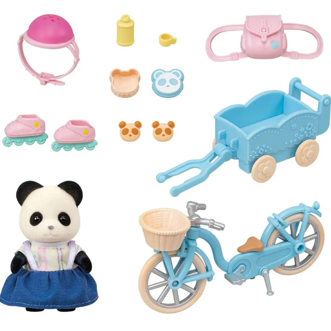 Cycle and Skate Set Panda Girl by Sylvanian Families