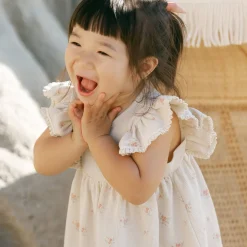 Daisy Dress in Vintage Rose by Quincy Mae