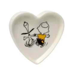 Dance Charlie Brown Heart Shaped Trinket Dish by Magpie