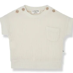 Danielle Top in Ivory by 1+ in the Family - Last Ones In Stock - 6-12 Months
