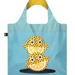Daniel Ramirez Perez Lemons Recycled Shopping Bag by Loqi
