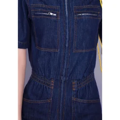 Danny Boilersuit in Raw Denim by L.F.Markey - Last One In Stock - UK 14