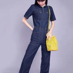 Danny Boilersuit in Raw Denim by L.F.Markey - Last One In Stock - UK 14