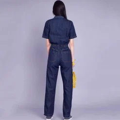 Danny Boilersuit in Raw Denim by L.F.Markey - Last One In Stock - UK 14