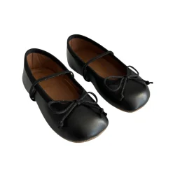 Darlyn Ballet Slippers in Black by PèPè