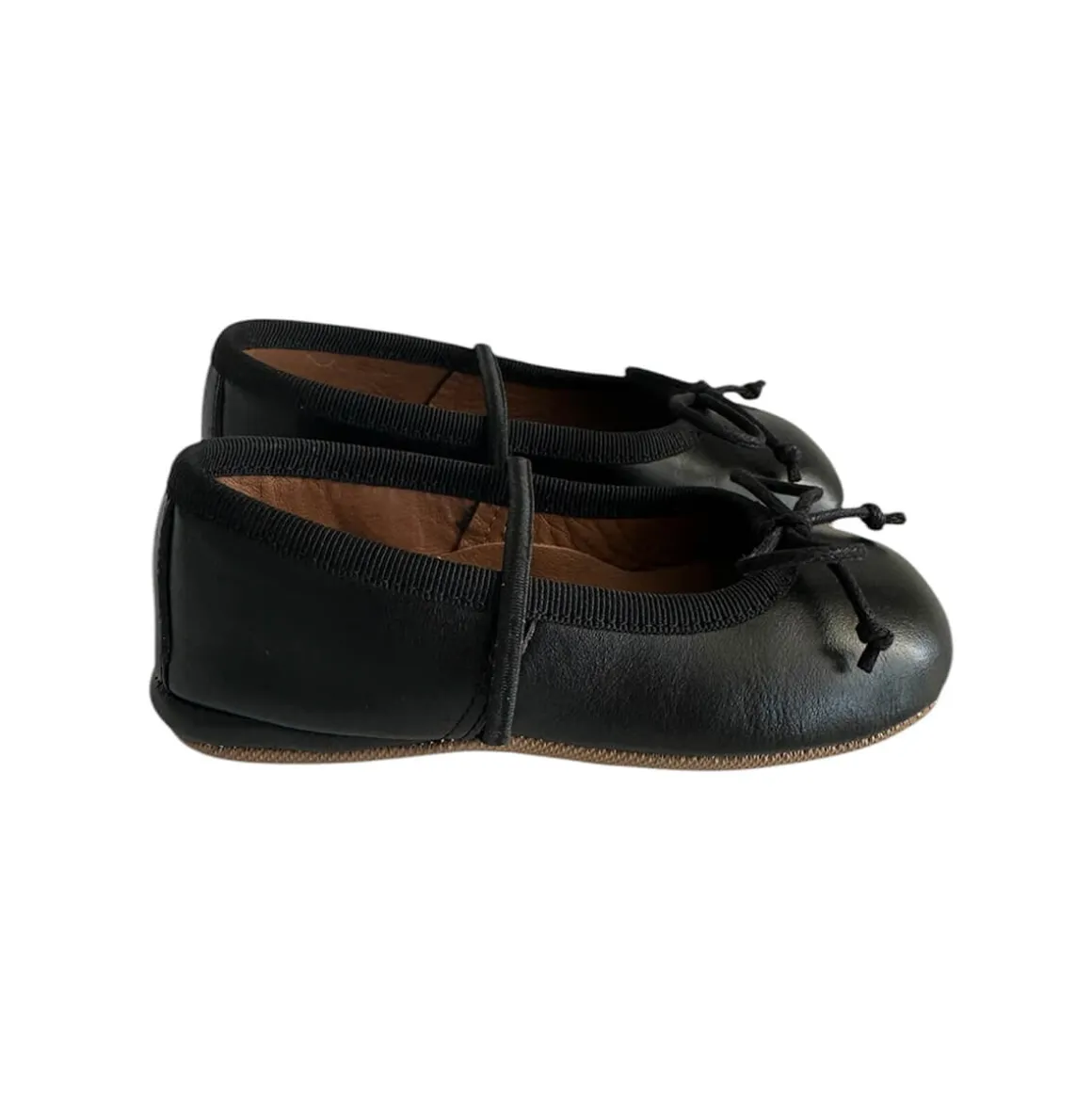 Darlyn Ballet Slippers in Black by PèPè