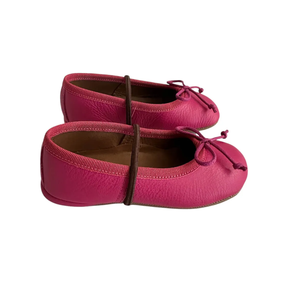 Darlyn Ballet Slippers in Raspberry Pink by PèPè