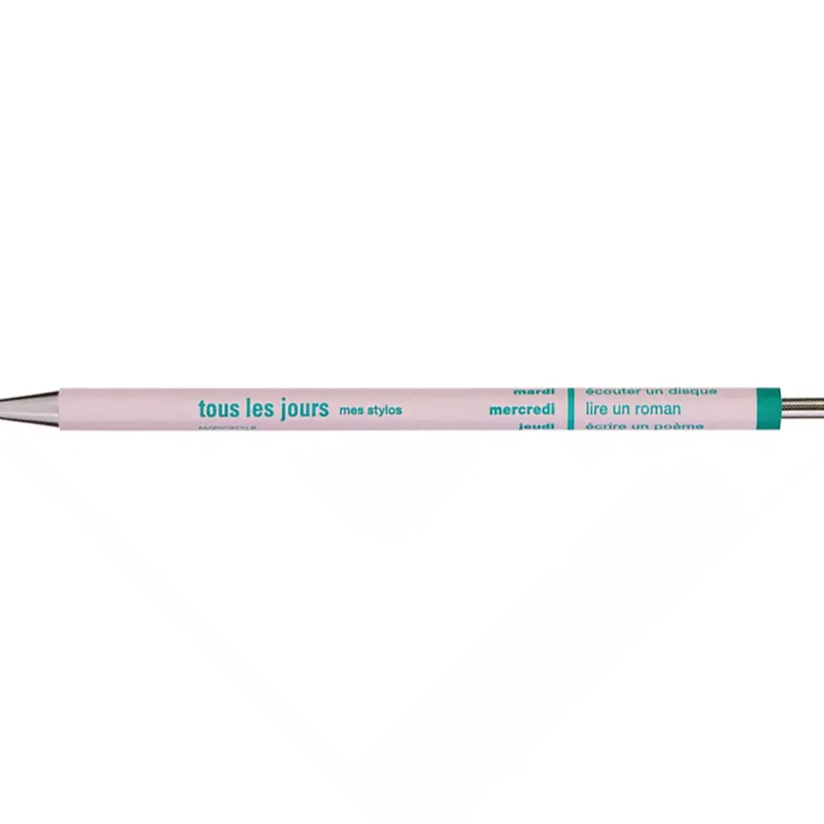 Days Ballpoint Pen in Light Pink by Marks Inc.