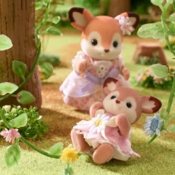Deer Babies Floral Swing Set by Sylvanian Families