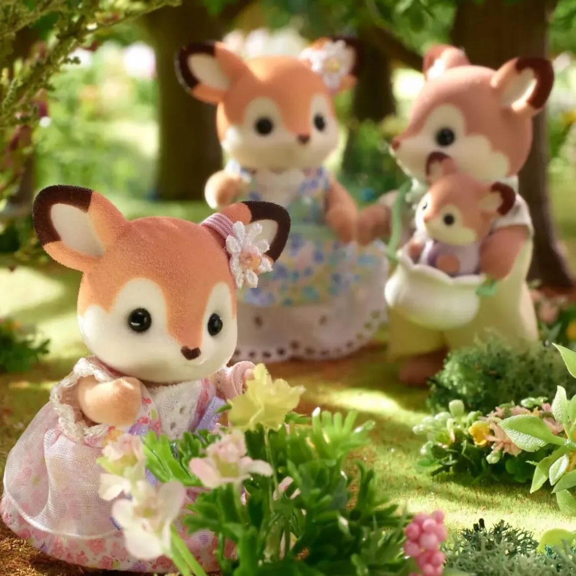 Deer Family by Sylvanian Families