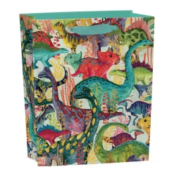 Dino Mighty Small Gift Bag by Roger La Borde