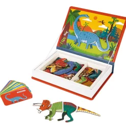 Dinosaurs Magneti Book by Janod