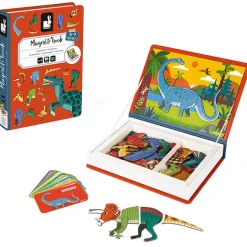 Dinosaurs Magneti Book by Janod
