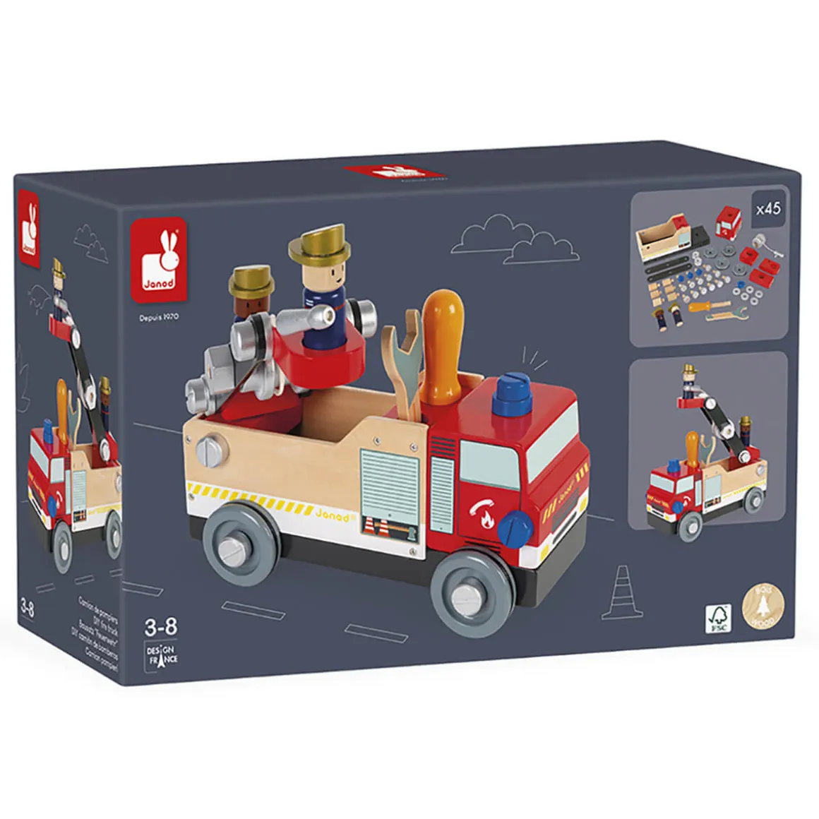 DIY Fire Truck by Janod