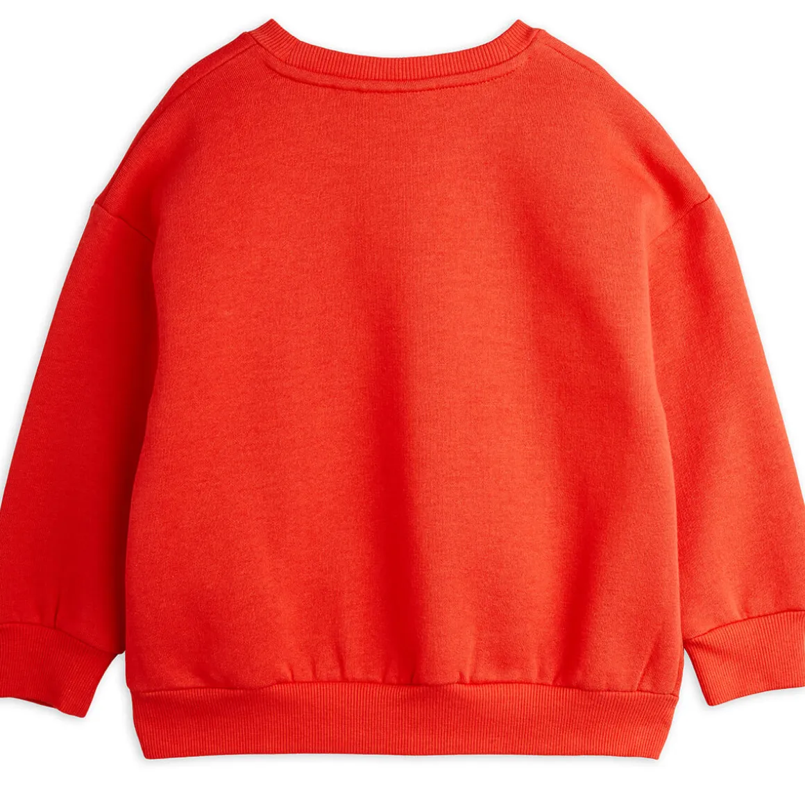Dog Embroidered Sweatshirt in Red by Mini Rodini - Last One In Stock - 80/86 (12-18 Months)