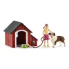 Dog Kennel Set by Schleich
