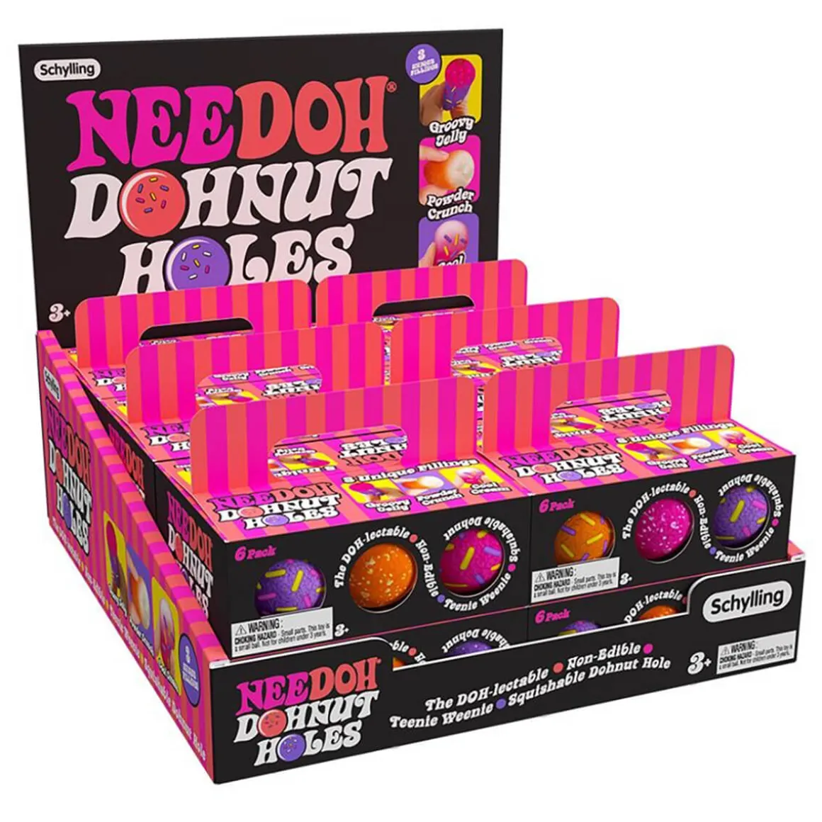 Dohnut Holes Needoh Squishy Toy by Schylling