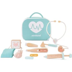 Doll Wooden Doctor Set by Miniland