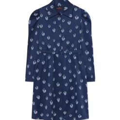 Dolphin Kids Dress in Blue Clowns by The Animals Observatory - Last One In Stock - 3 Years