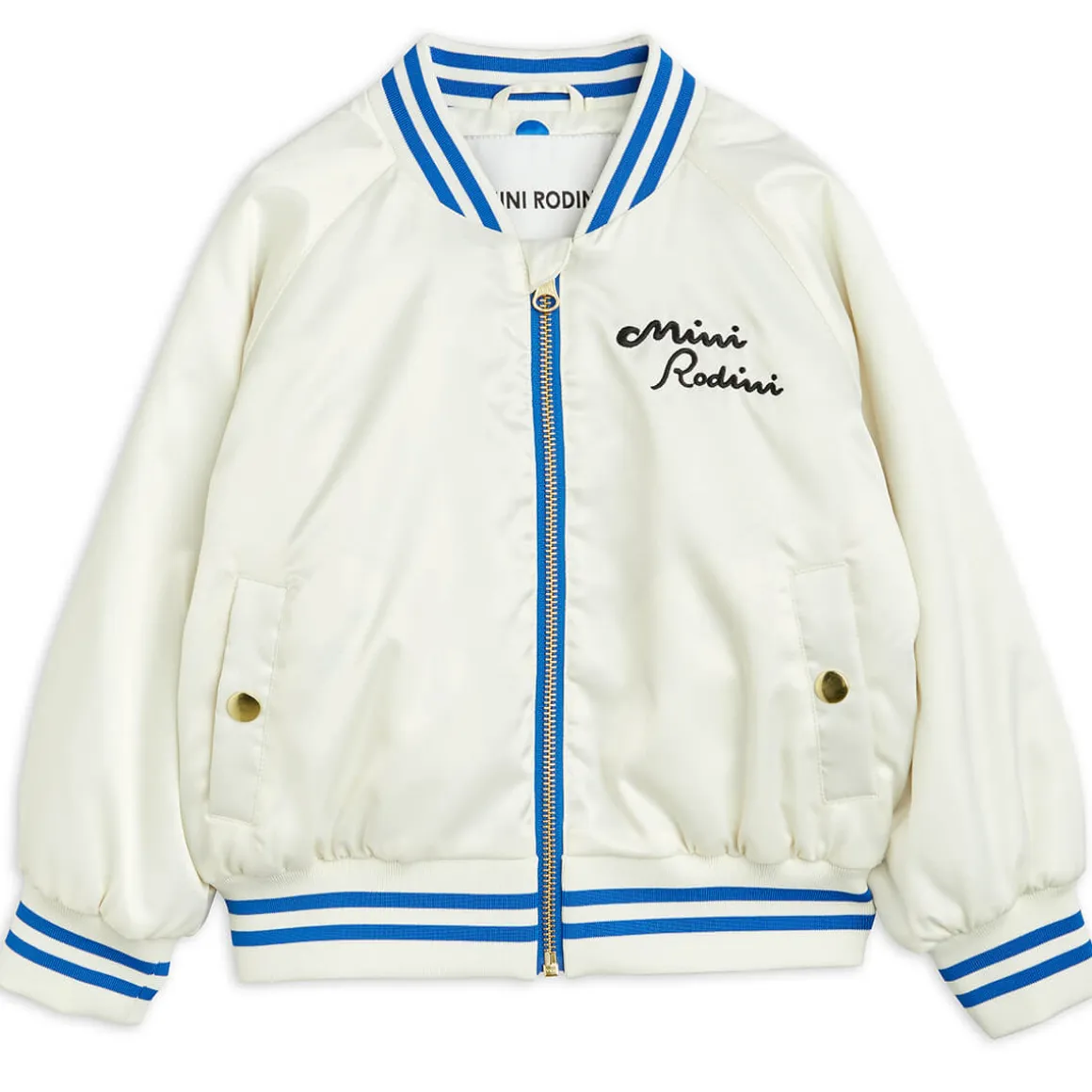 Dolphins Baseball Jacket by Mini Rodini - Last One In Stock - 140/146 (9-11 Years)