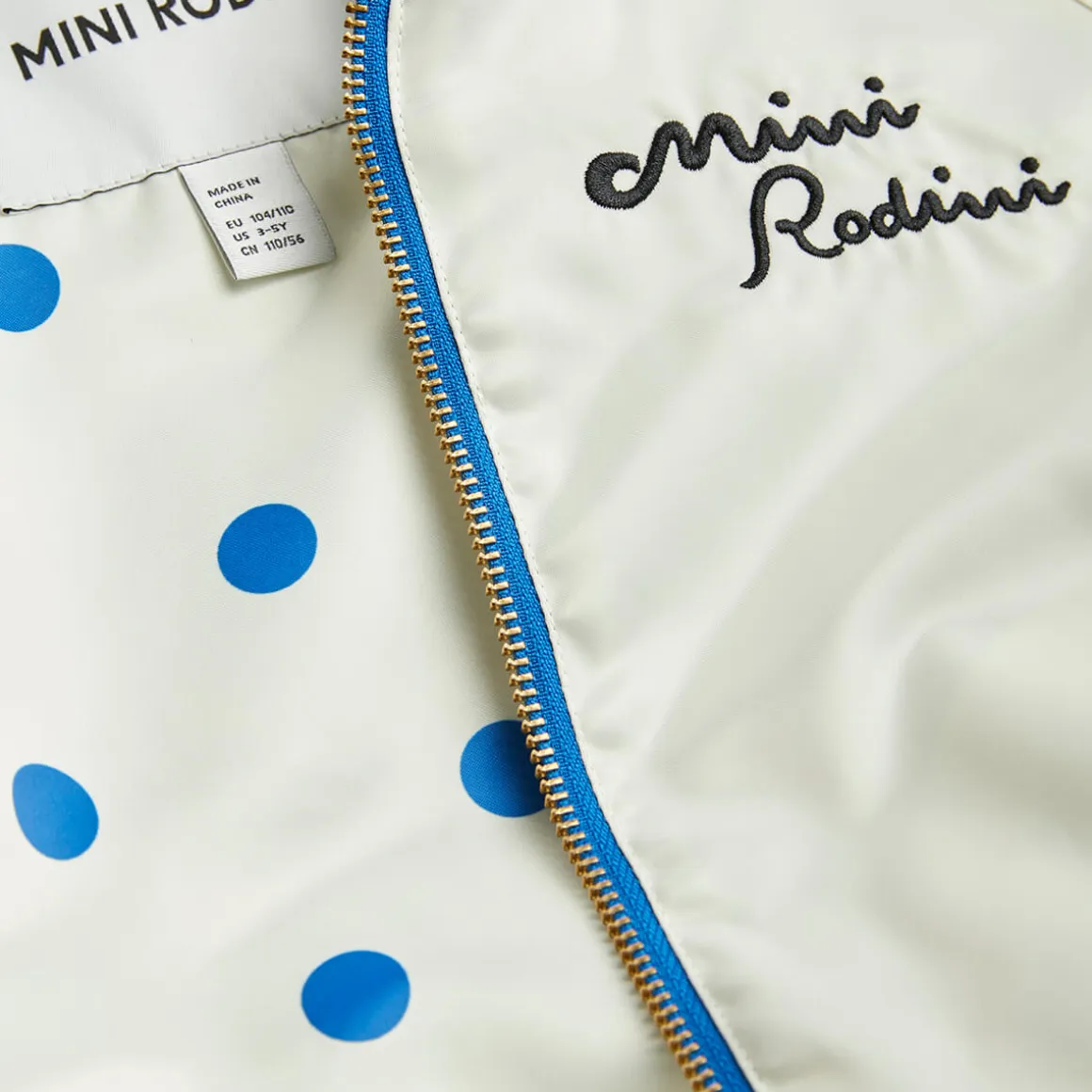 Dolphins Baseball Jacket by Mini Rodini - Last One In Stock - 140/146 (9-11 Years)