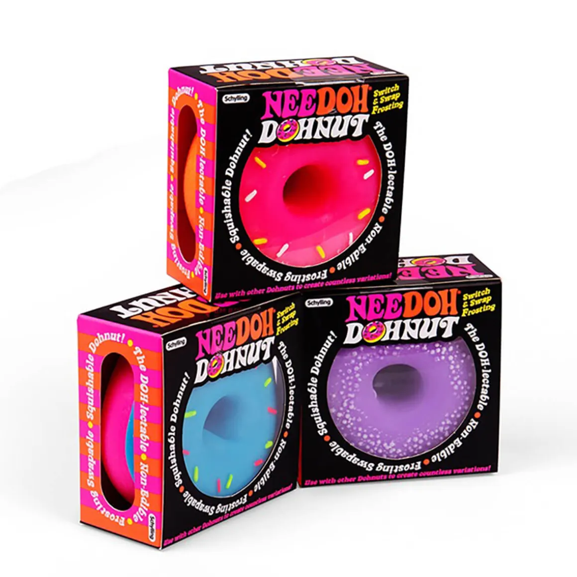 Donut Needoh Squishy Toy by Schylling